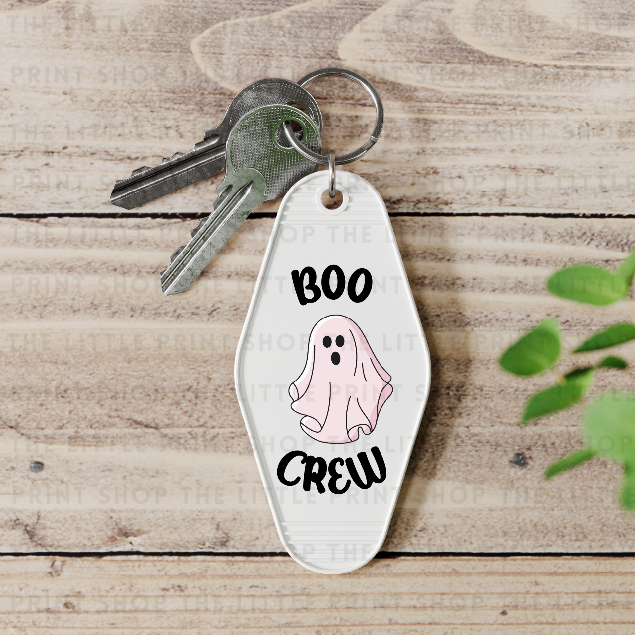 Boo Crew - UV DTF Motel Keyring Decal