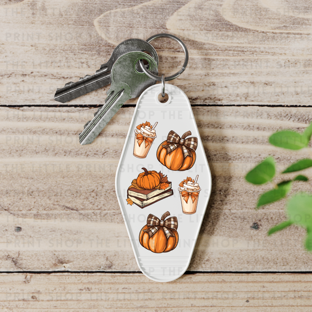Halloween Icons - UV DTF Motel Keyring Decal