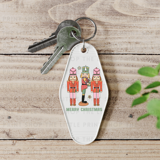 Nutcrackers - UV DTF Motel Keyring Decal