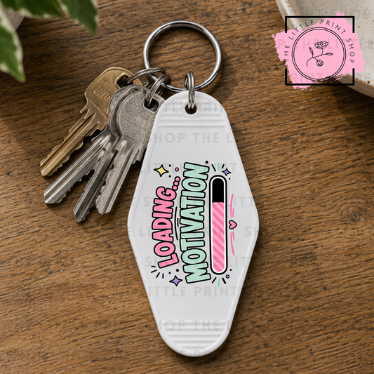 Loading Motivation - UV DTF Motel Keyring Decal