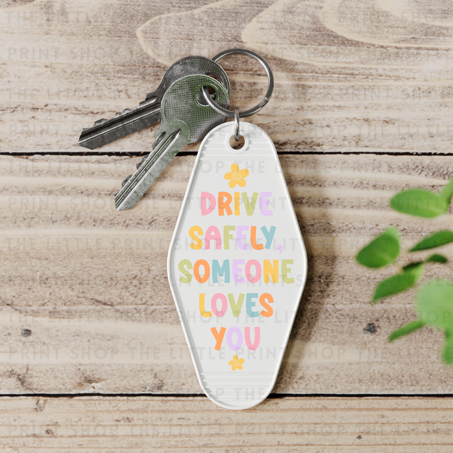 Someone Loves You - UV DTF Motel Keyring Decal