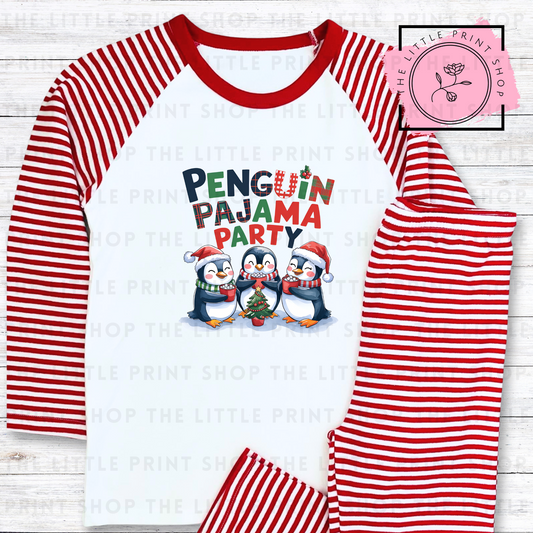 Penguin Party - DTF Transfer Decal