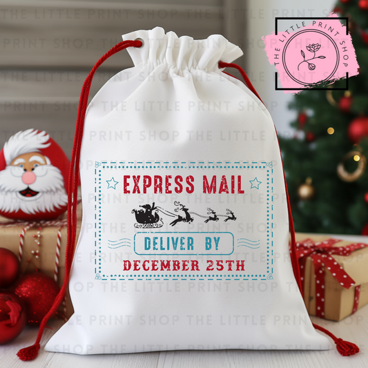 Express Mail - DTF Christmas Sack Transfer