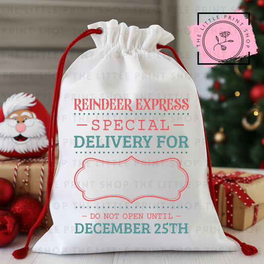 Special Delivery - DTF Christmas Sack Transfer