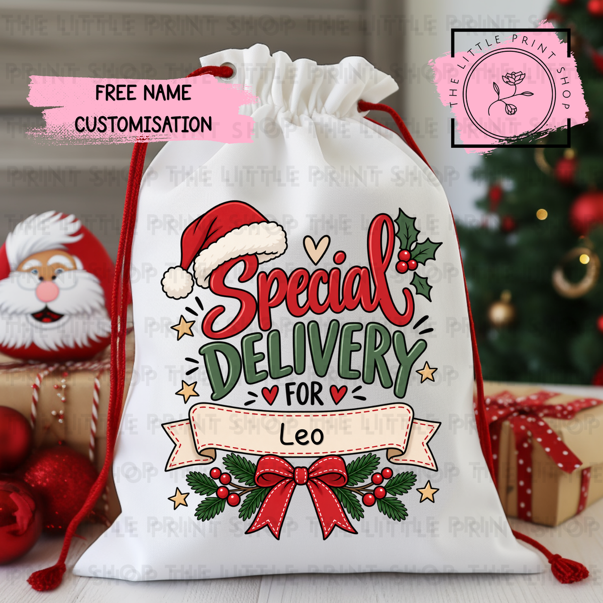 Special Delivery - DTF Christmas Sack Transfer