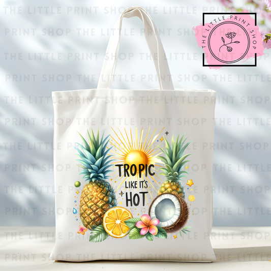 Tropic - Tote Bag DTF Transfer