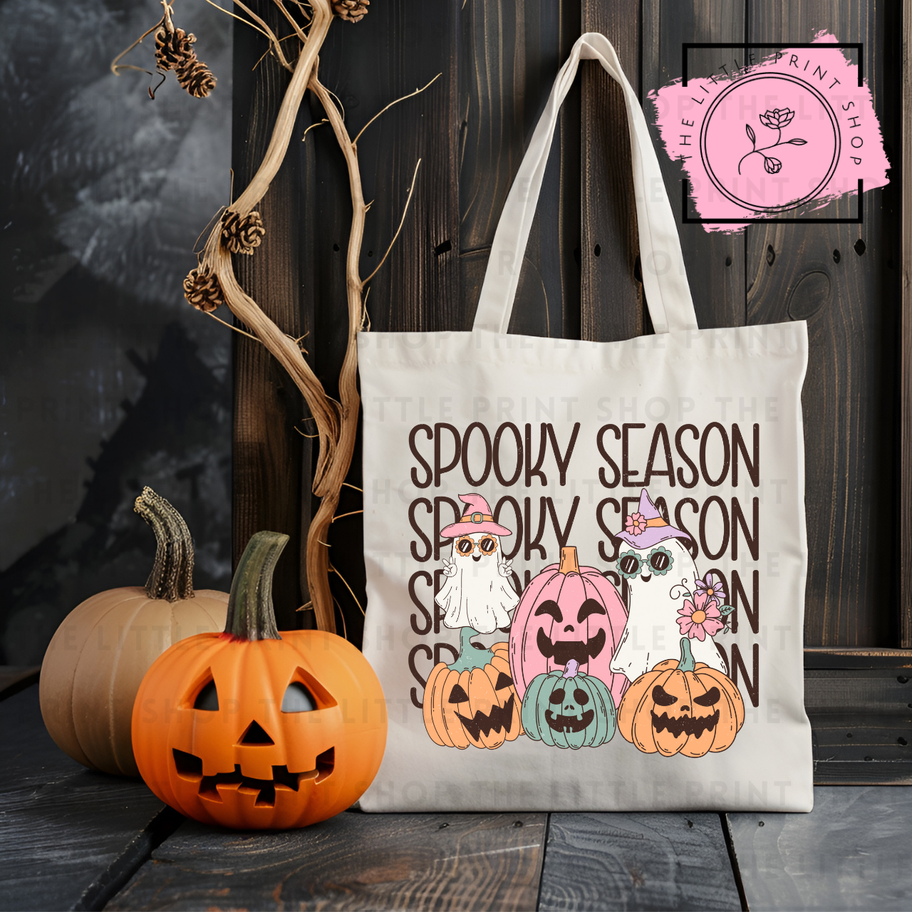 Spooky Season - Tote Bag DTF Transfer