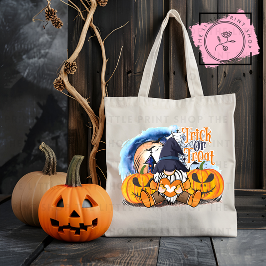 Trick or Treat - Tote Bag DTF Transfer