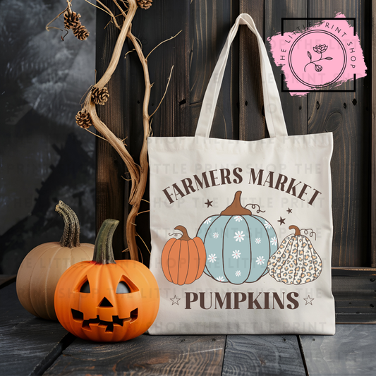 Farmers Market - Tote Bag DTF Transfer