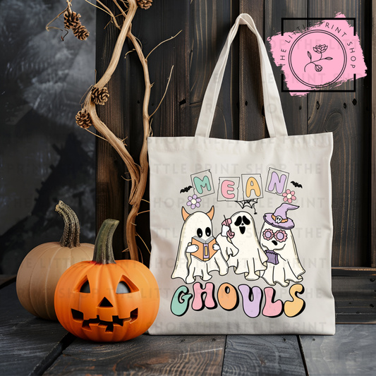 Mean Ghouls - Tote Bag DTF Transfer
