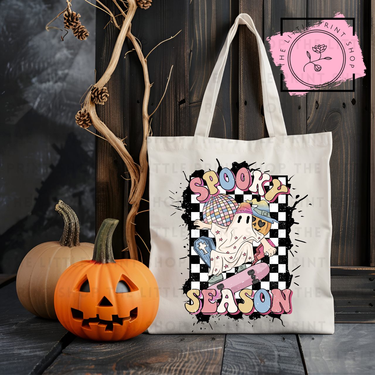 Spooky Season - Tote Bag DTF Transfer