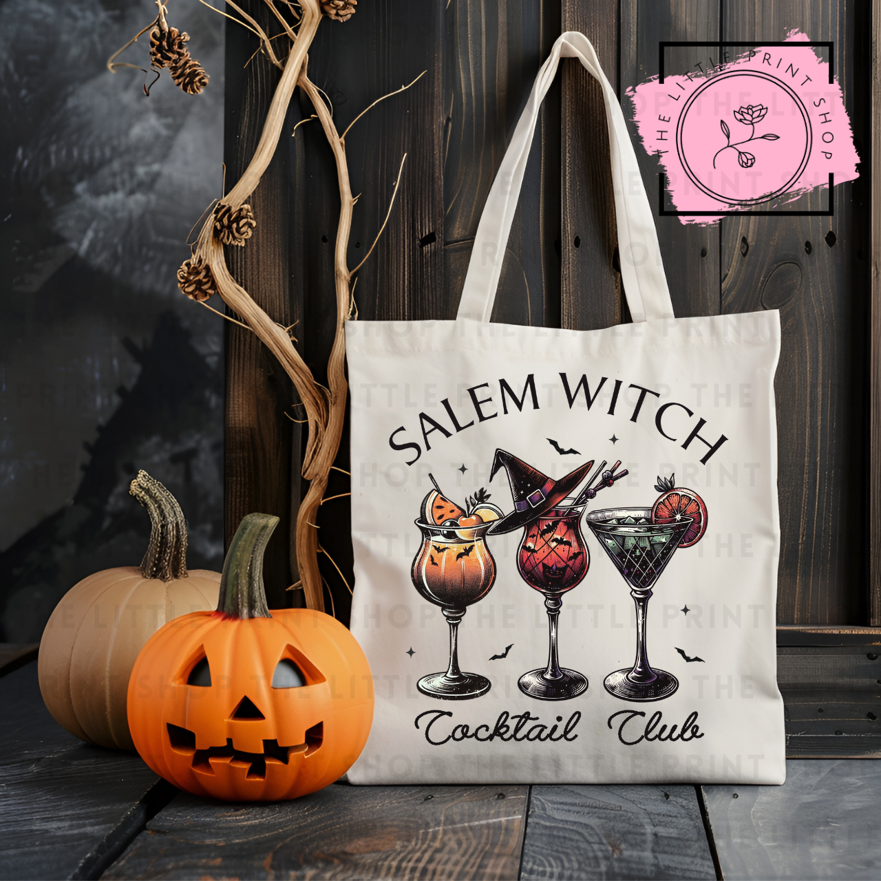 Salem Witch - Tote Bag DTF Transfer