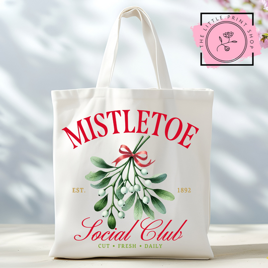 Mistletoe - Tote Bag DTF Transfer