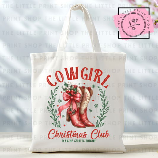 Cowgirl - Tote Bag DTF Transfer