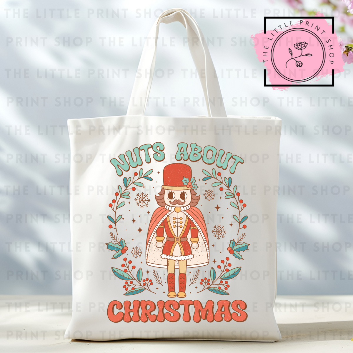Nuts About - Tote Bag DTF Transfer