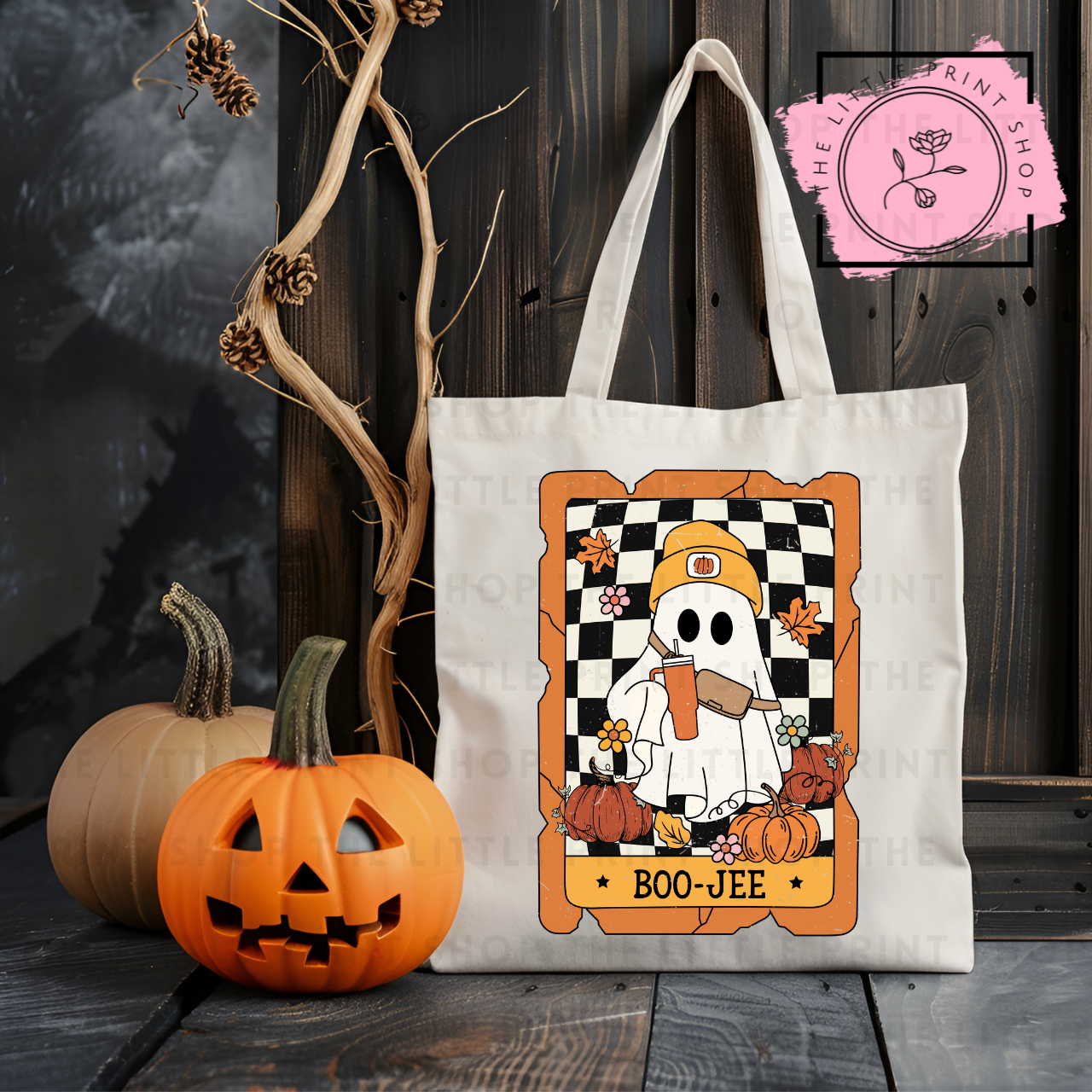 Boo-Jee - Tote Bag DTF Transfer