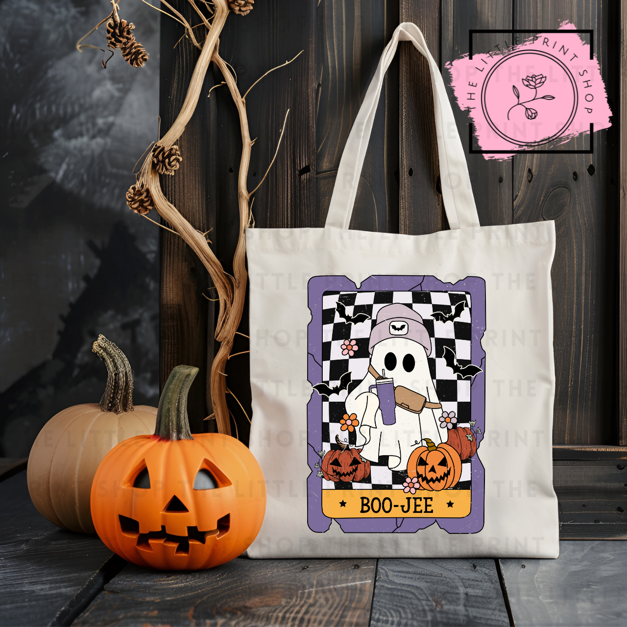 Boo-Jee - Tote Bag DTF Transfer