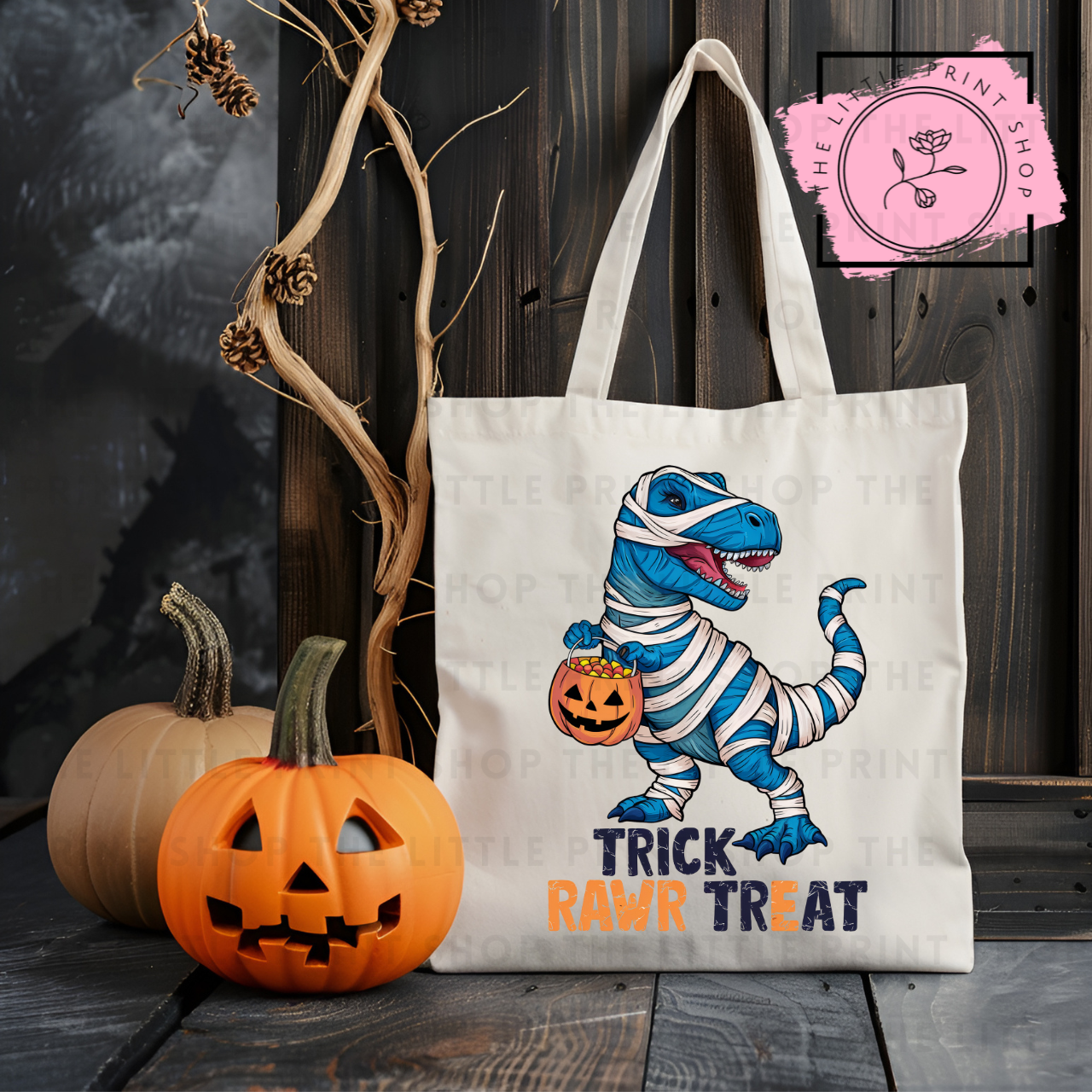 Trick Or Treat - Tote Bag DTF Transfer