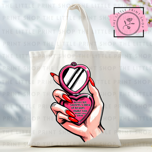 Mirror - Tote Bag DTF Transfer