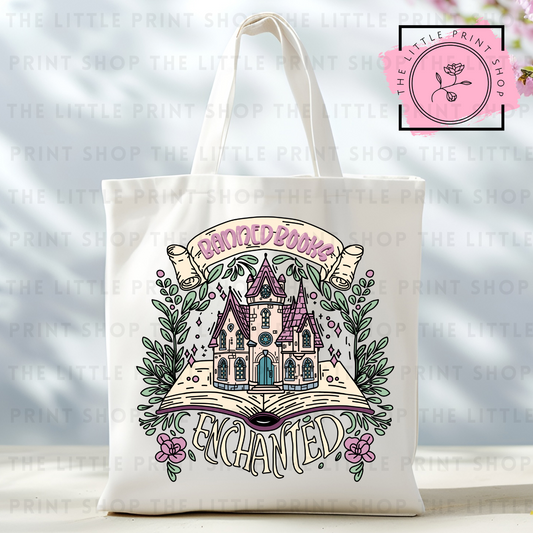 Enchanted - Tote Bag DTF Transfer