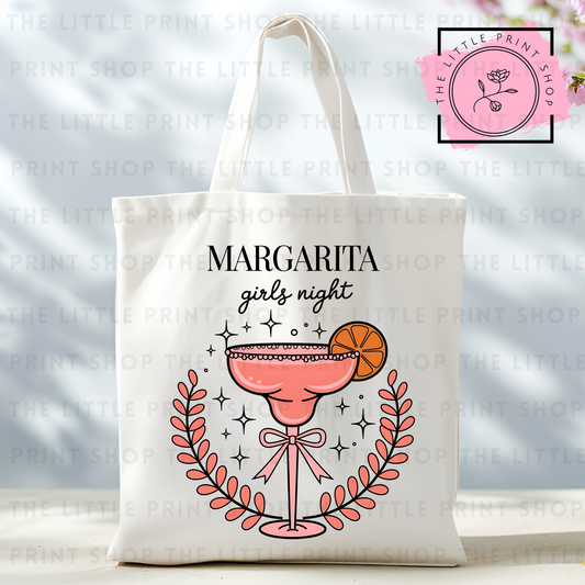Margarita - Tote Bag DTF Transfer