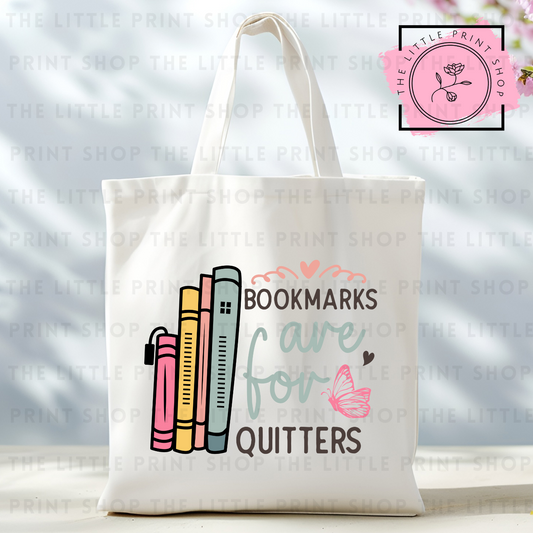 Bookmarks - Tote Bag DTF Transfer