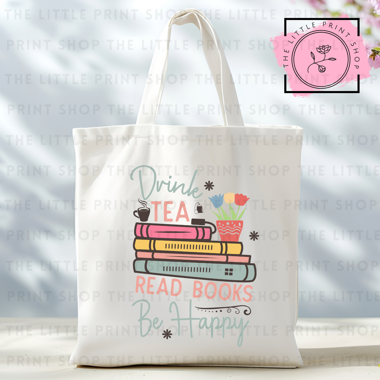 Drink Tea - Tote Bag DTF Transfer