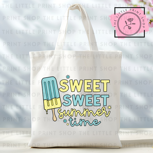 Sweet Summer - Tote Bag DTF Transfer