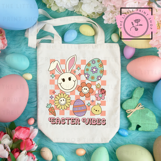 Easter Vibes - Tote Bag DTF Transfer