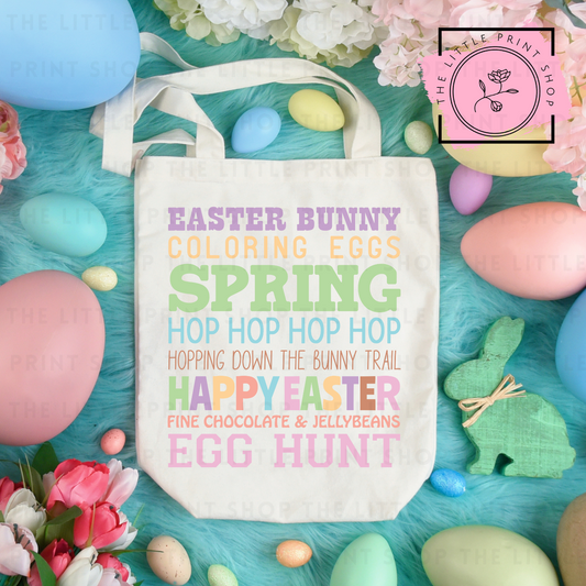 Egg Hunt - Tote Bag DTF Transfer