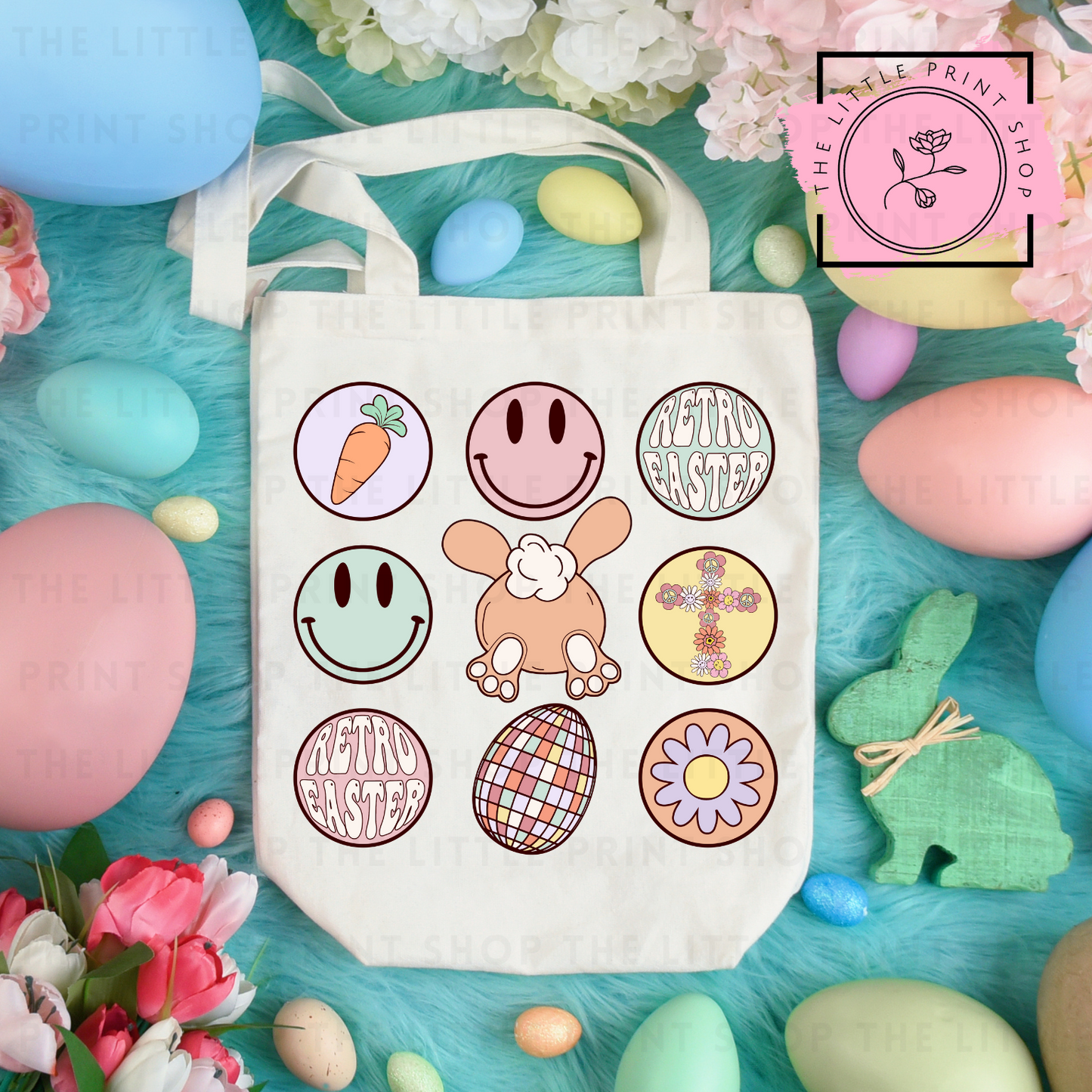 Easter - Tote Bag DTF Transfer