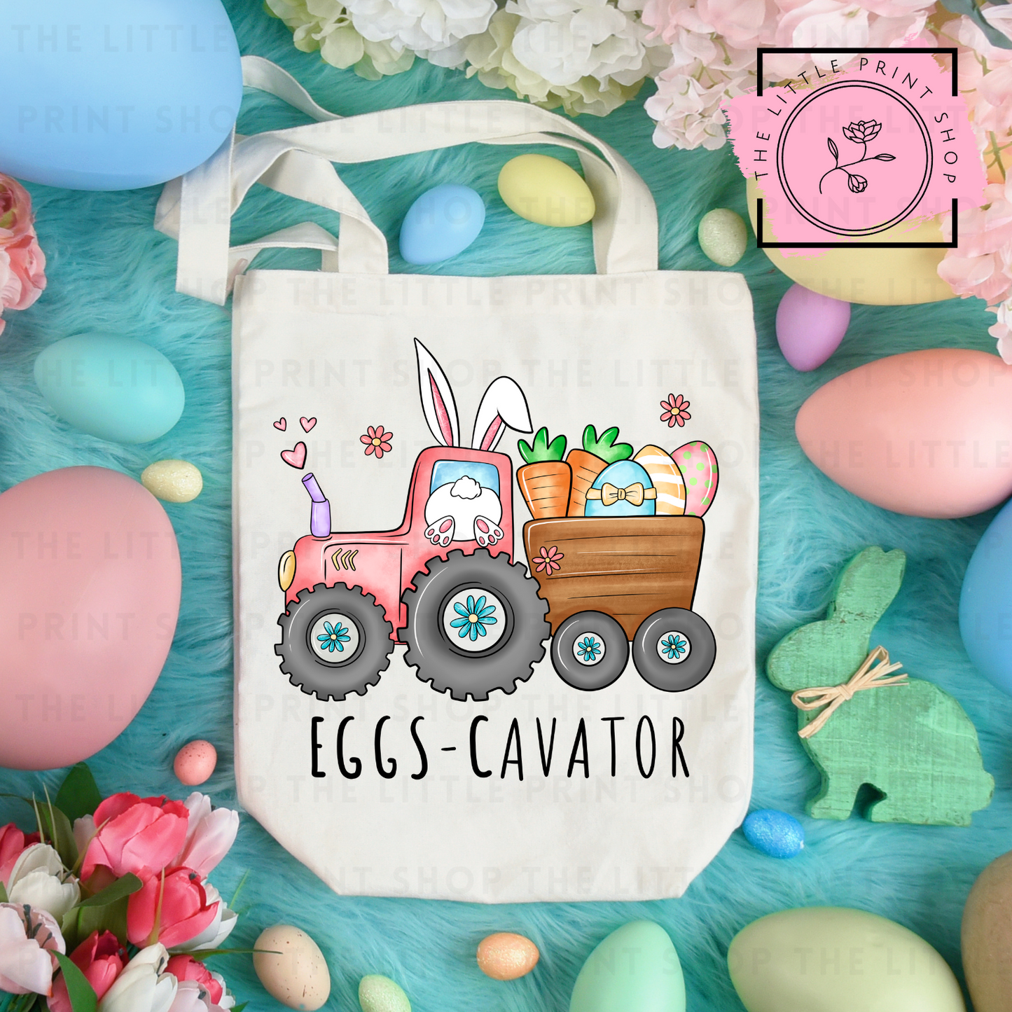 Easter Tracker - Tote Bag DTF Transfer