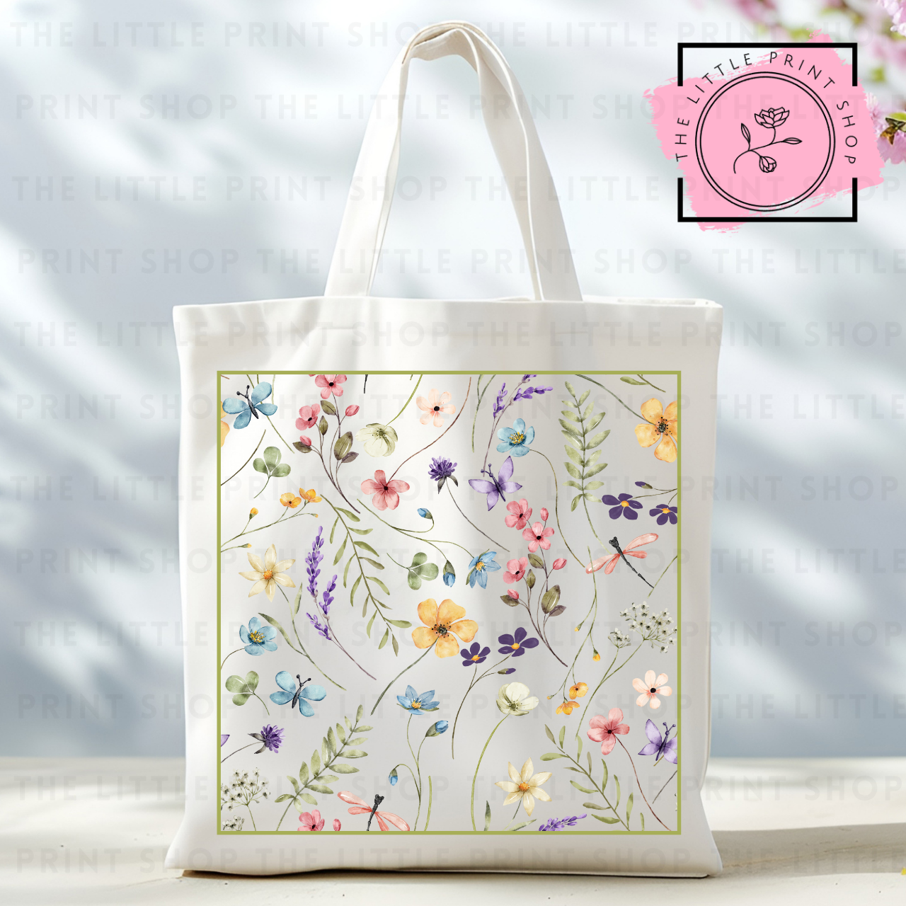 Flowers - Tote Bag DTF Transfer
