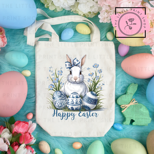 Happy Easter - Tote Bag DTF Transfer