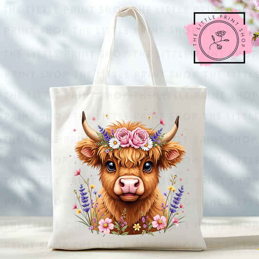 Highland - Tote Bag DTF Transfer