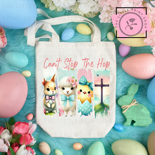 Can't Stop The Hop - Tote Bag DTF Transfer