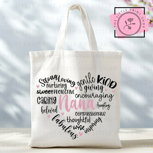 Nana - Tote Bag DTF Transfer