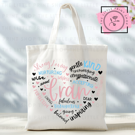 Gran - Tote Bag DTF Transfer