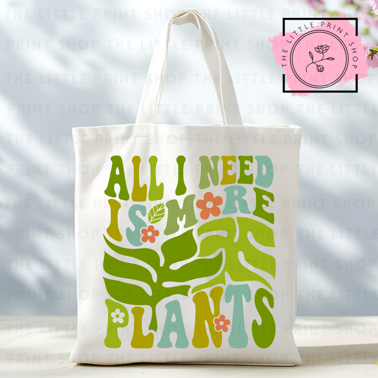 Plants - Tote Bag DTF Transfer