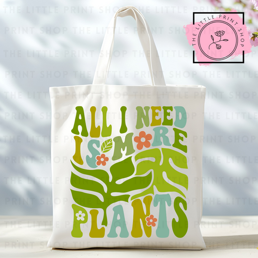 Plants - Tote Bag DTF Transfer