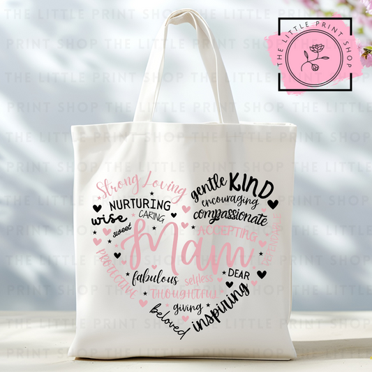 Mam - Tote Bag DTF Transfer