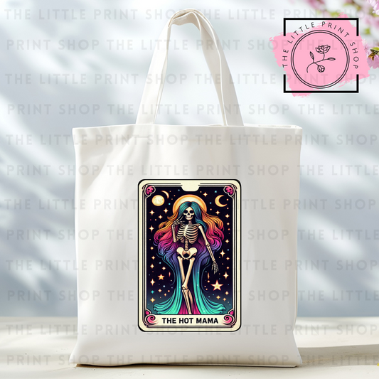 The Hot Mama - Tote Bag DTF Transfer