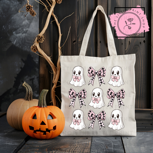 Cute Ghosties - Tote Bag DTF Transfer