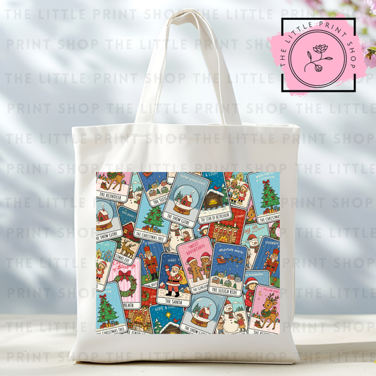 Christmas Tarots - Tote Bag DTF Transfer