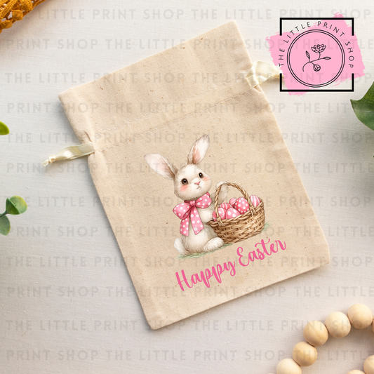 Happy Easter - Pink - DTF Transfer
