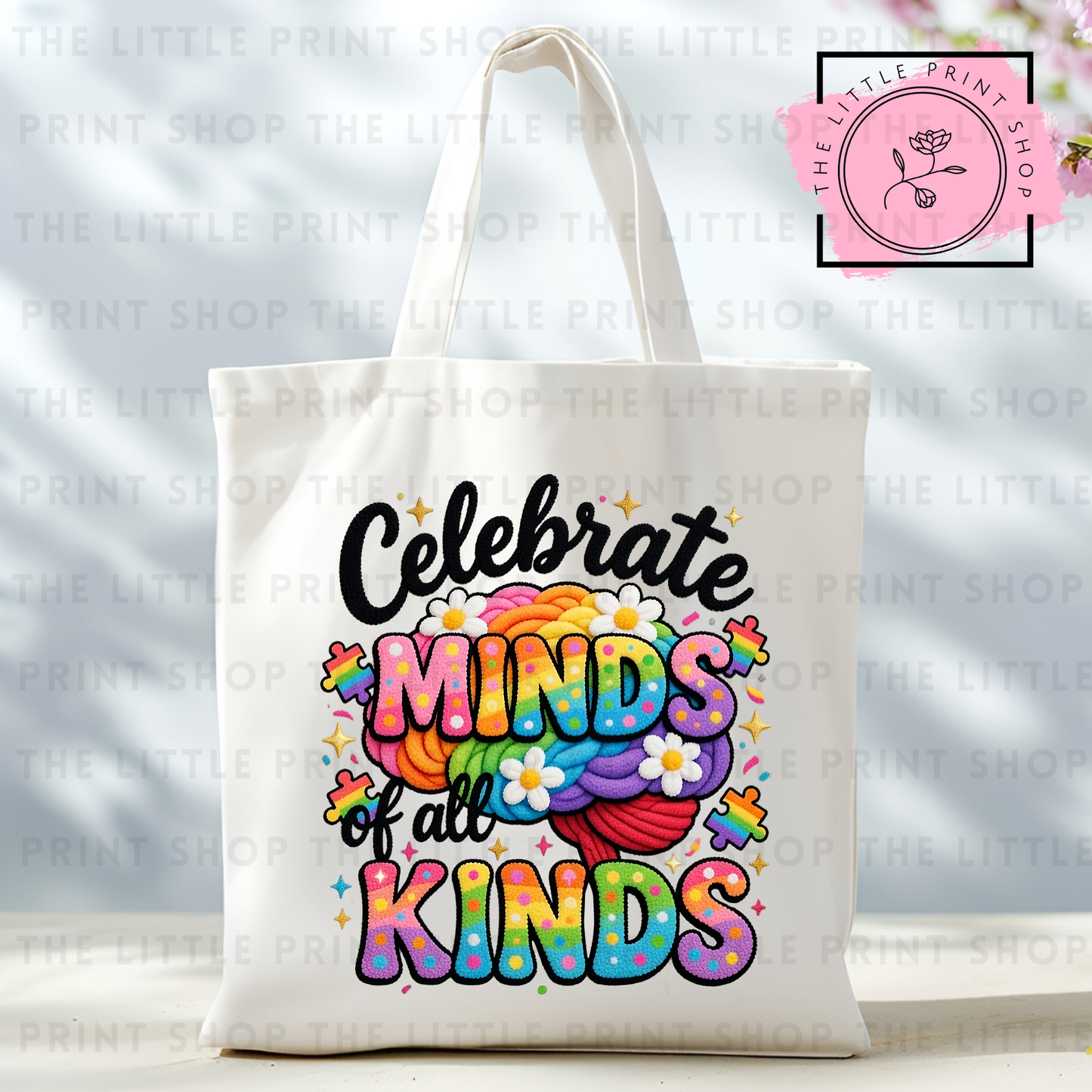 Minds Of All Kinds - Tote Bag DTF Transfer