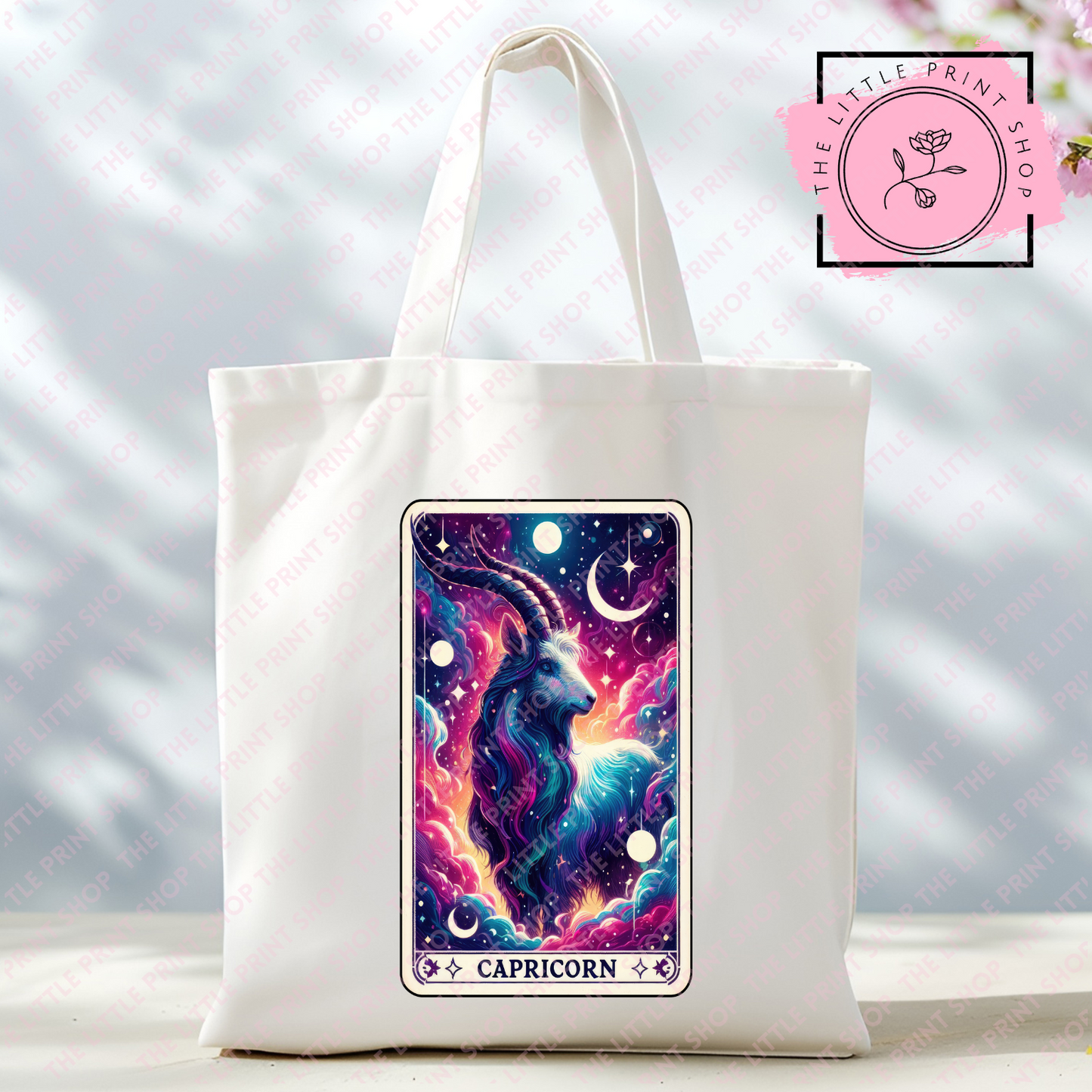Star Sign Tarot Card - Tote Bag DTF Transfer