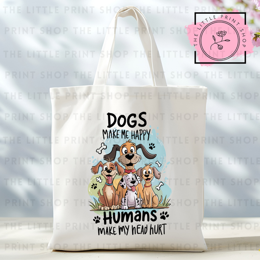 Dogs - Tote Bag DTF Transfer