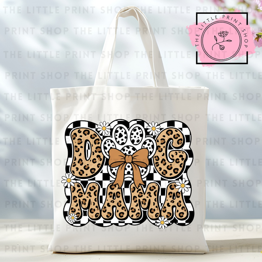 Dog Mama - Tote Bag DTF Transfer