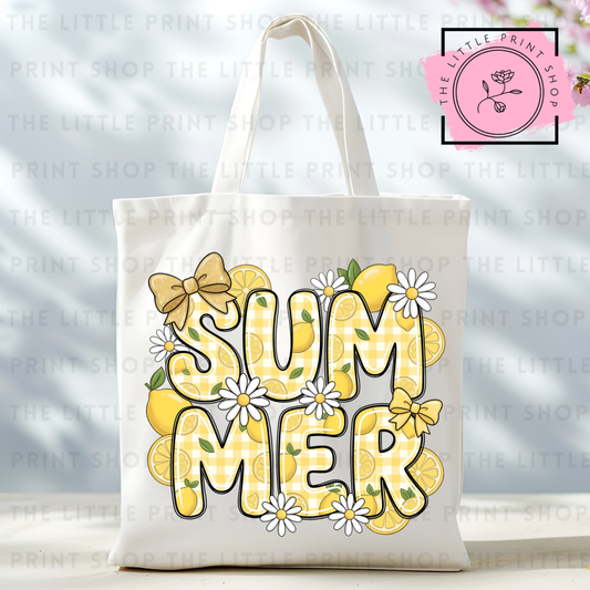Summer - Tote Bag DTF Transfer